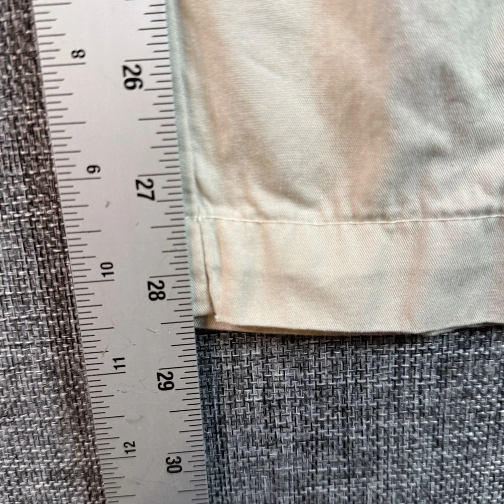 Vintage Mens Polo‎ Golf Pant | Measures 34x28 | Khaki Tan Pleated Cotton Chinos